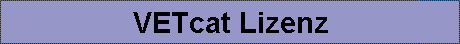 VETcat Lizenz